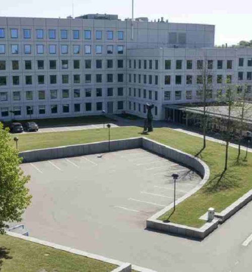 A P Moller Maersk building during the day.
