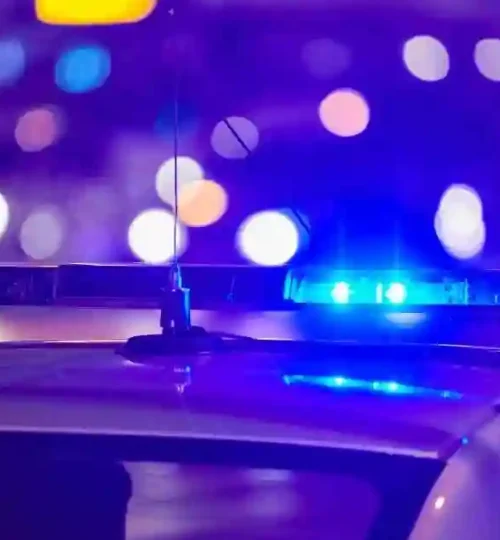 police car crime